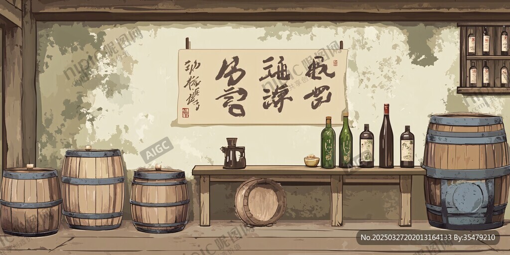 古風(fēng)酒肆場景