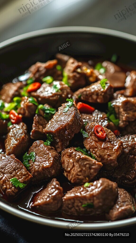香辣牛肉塊 美味誘人