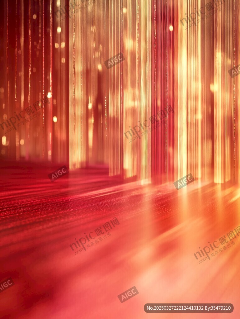 梦幻红色光效动感背景 梦幻红色光效动感背景