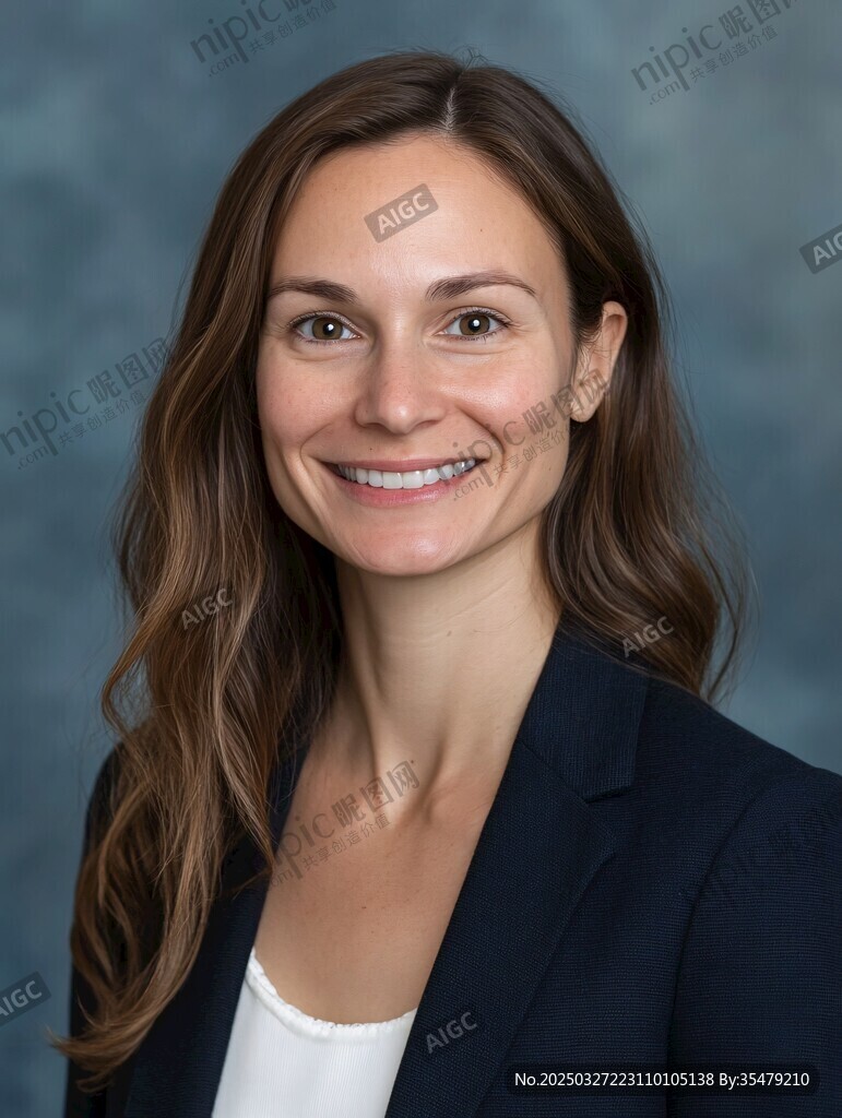 職業(yè)女性微笑商務(wù)形象照