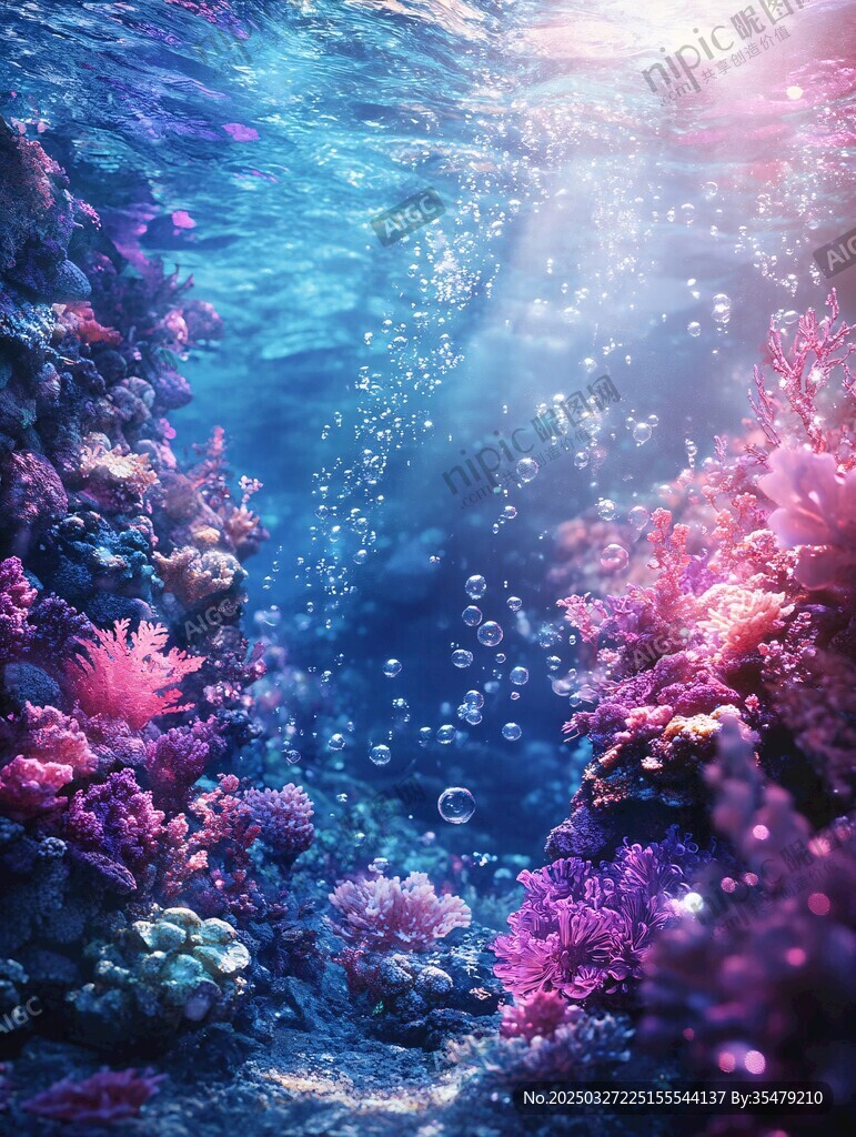 夢幻海底珊瑚景觀世界