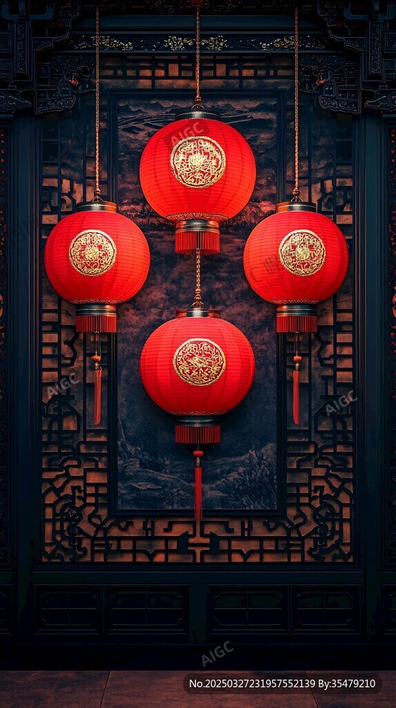 中式紅燈籠點亮傳統(tǒng)氛圍