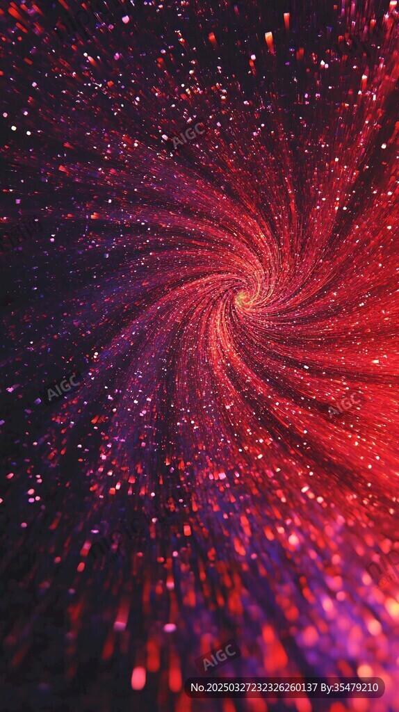 夢幻炫彩粒子旋渦