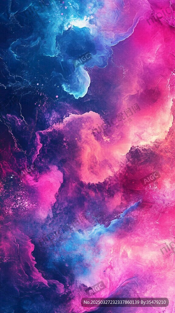 夢幻絢麗的宇宙星云圖景