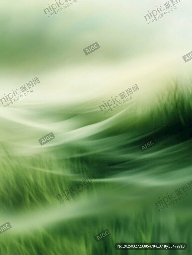翠綠麥浪 自然靈動(dòng)之景