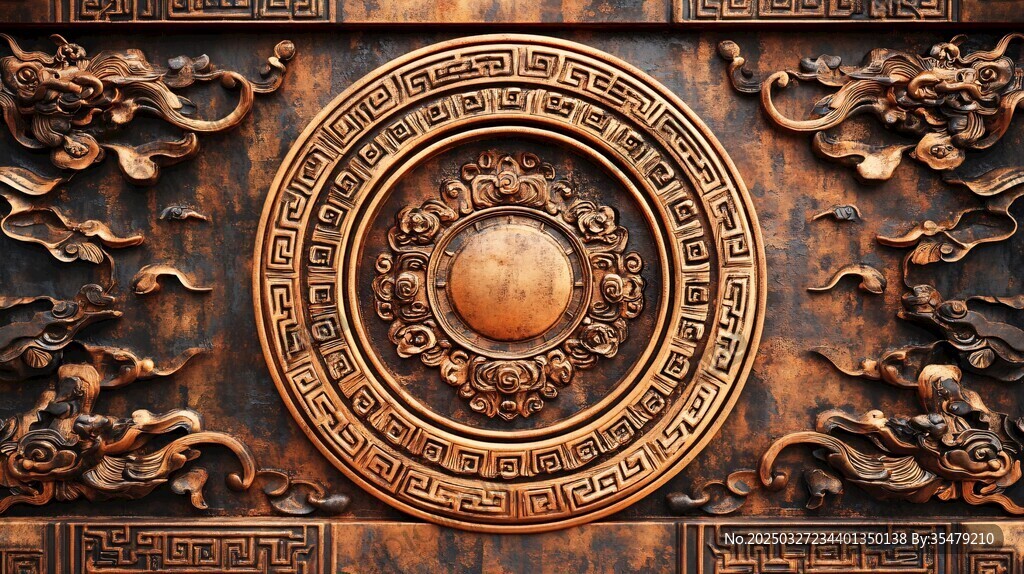 中式浮雕木雕裝飾藝術(shù)