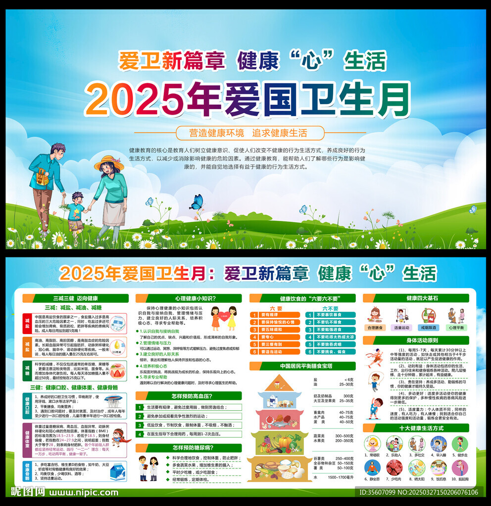 2025愛(ài)國(guó)衛(wèi)生月宣傳欄
