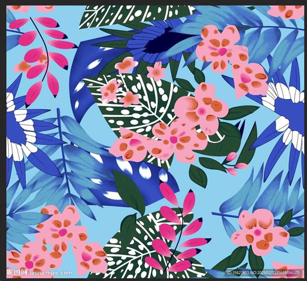 花和葉子