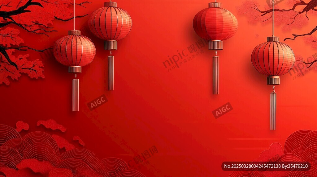 喜慶紅燈籠 營(yíng)造傳統(tǒng)氛圍
