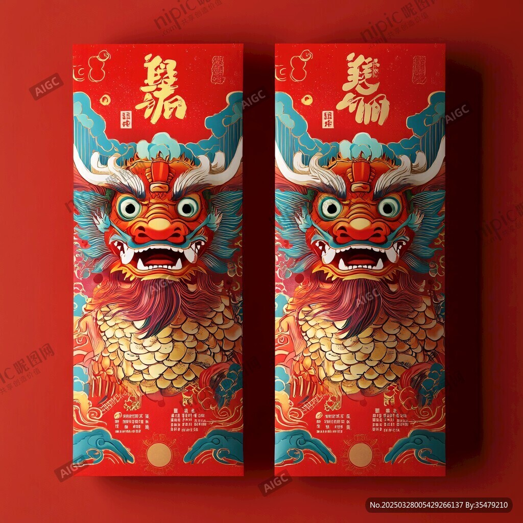 龍年喜慶包裝設(shè)計(jì)