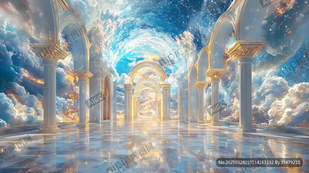 夢幻云端殿堂 空靈之境