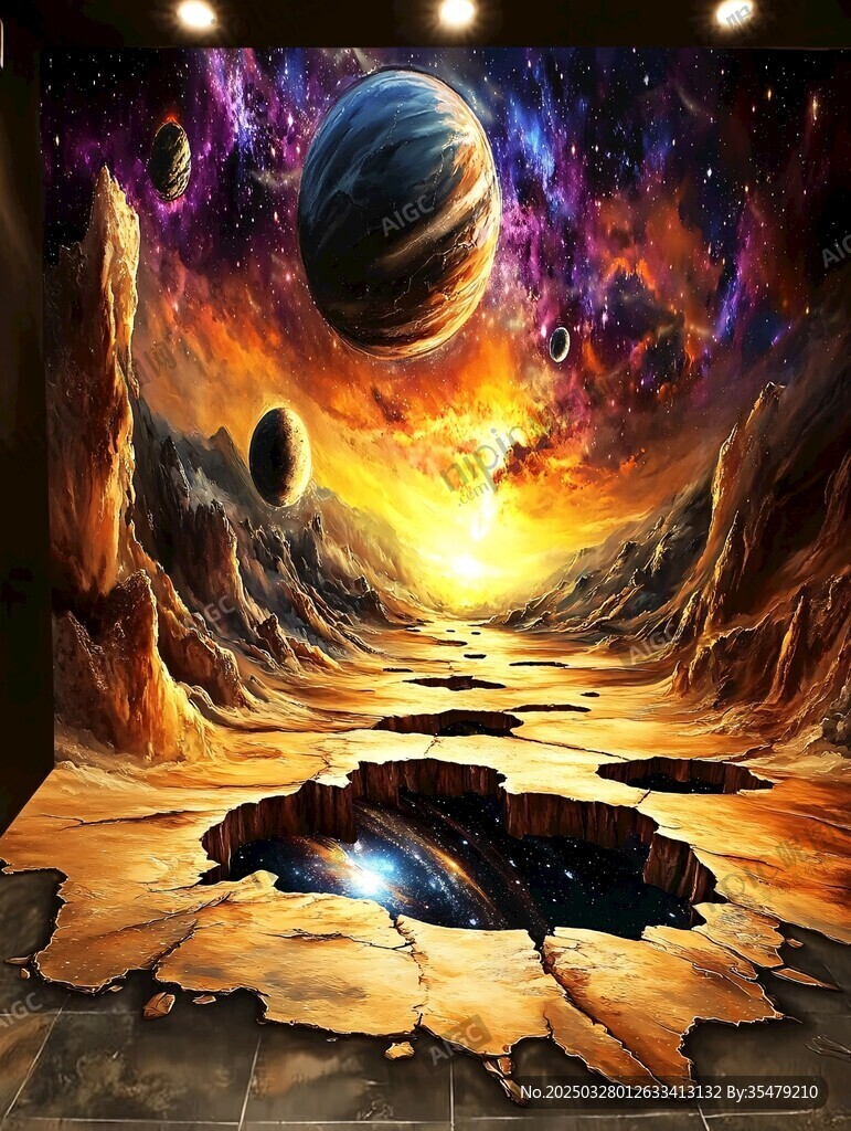 夢(mèng)幻星際3D地面奇幻景觀