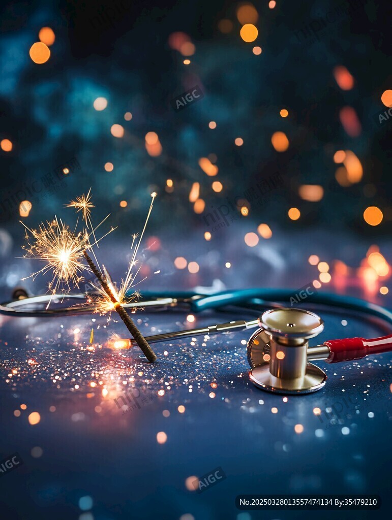 聽診器與煙火的夢幻組合