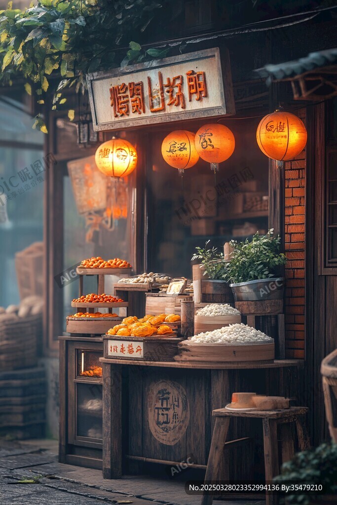 古街傳統(tǒng)糕點鋪
