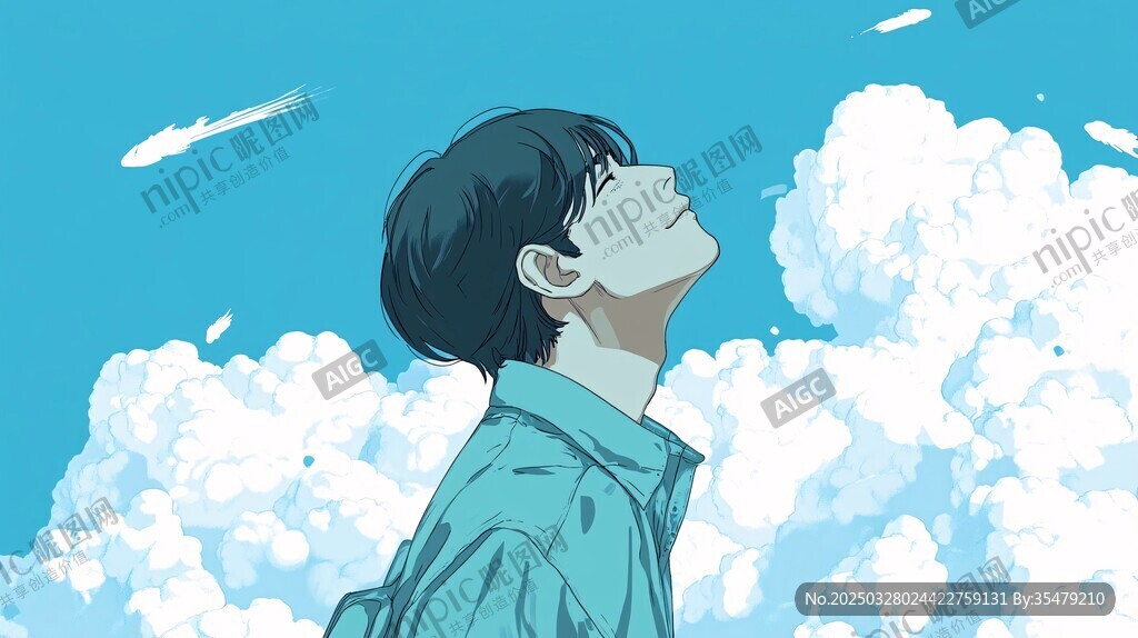 仰望云端的少年