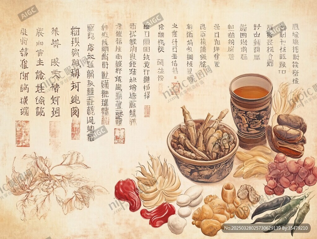 傳統(tǒng)中藥材與養(yǎng)生茶飲