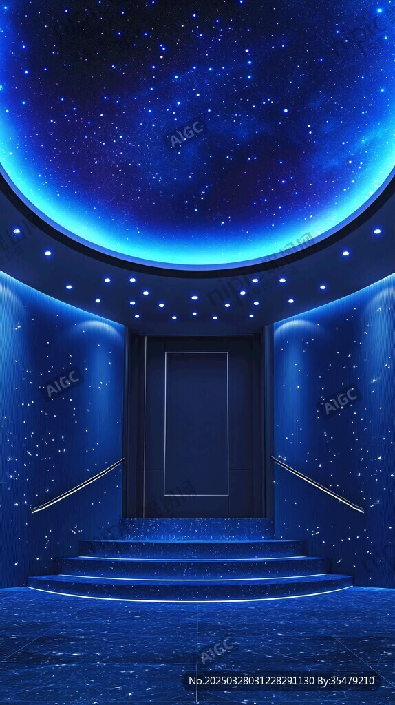 夢幻星空主題神秘空間