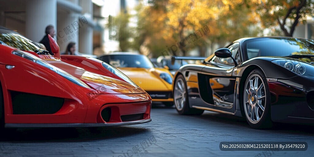 豪車齊聚街頭展非凡魅力