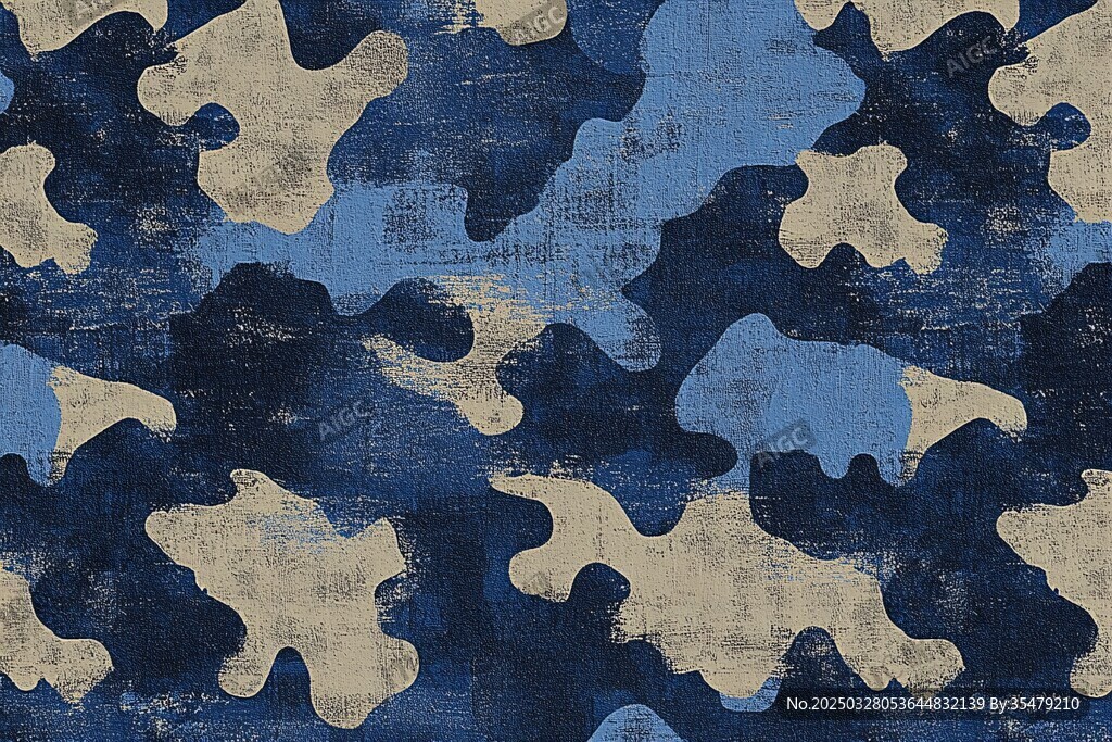海軍風迷彩圖案紋理背景
