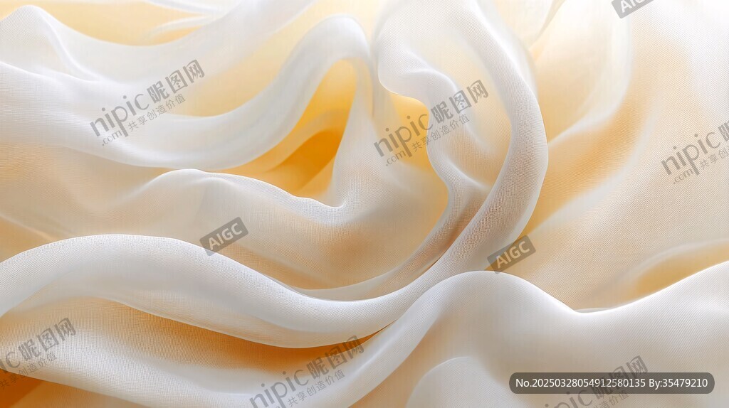 柔滑奶白色絲綢質(zhì)感紋理