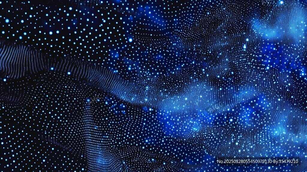 夢幻星空抽象背景圖案