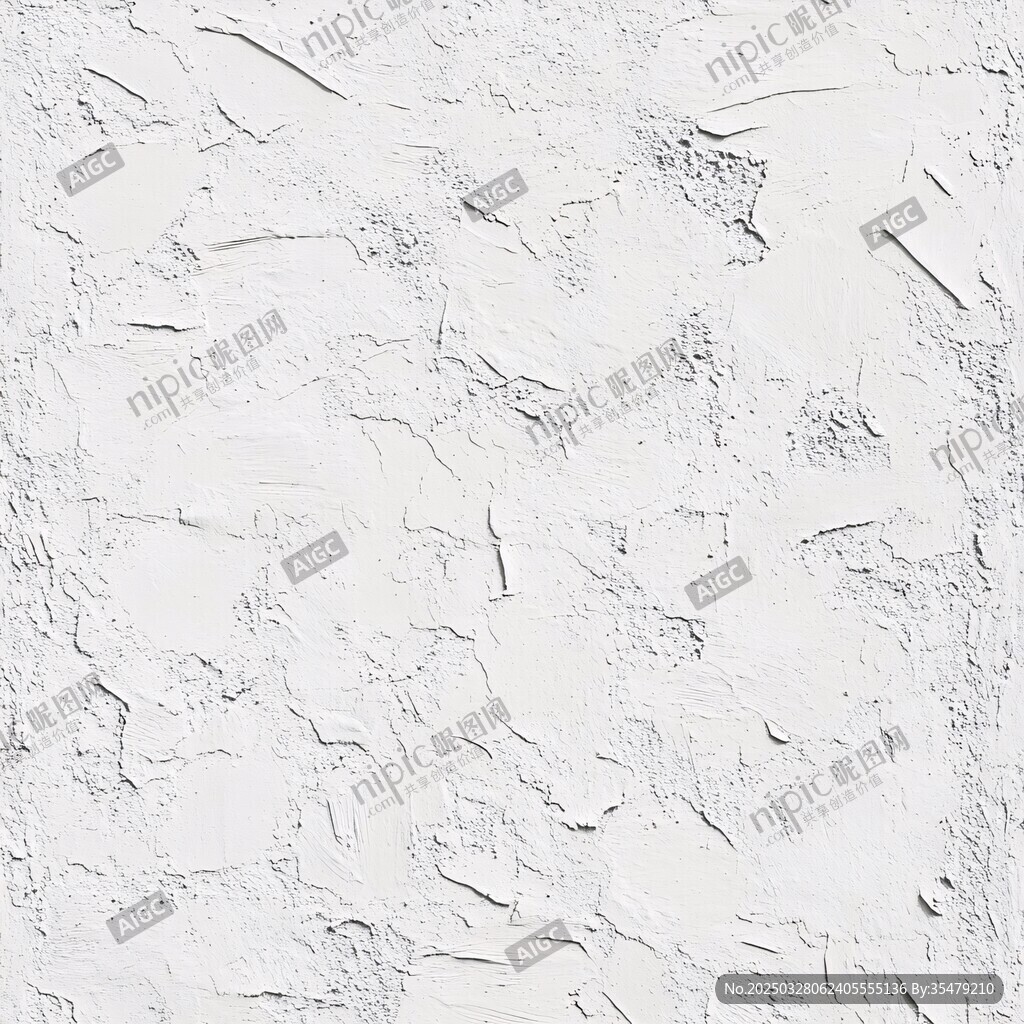 白色粗糙墻面紋理背景圖