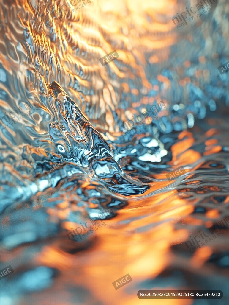 波光粼粼的水面之美