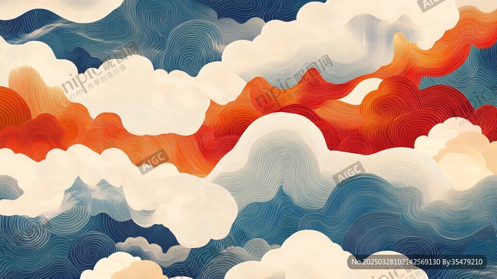 夢幻云海絢麗天空景觀