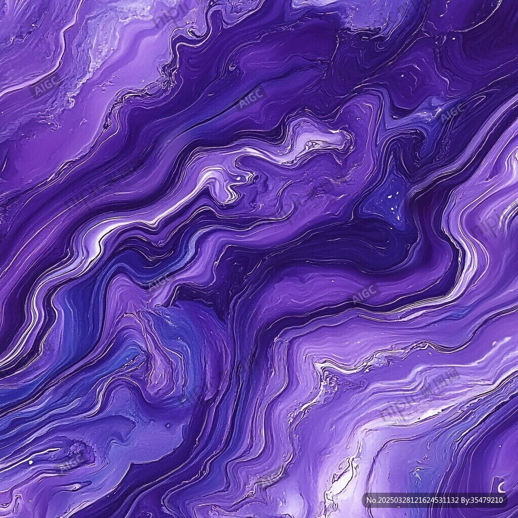 夢幻紫色流體紋理圖案