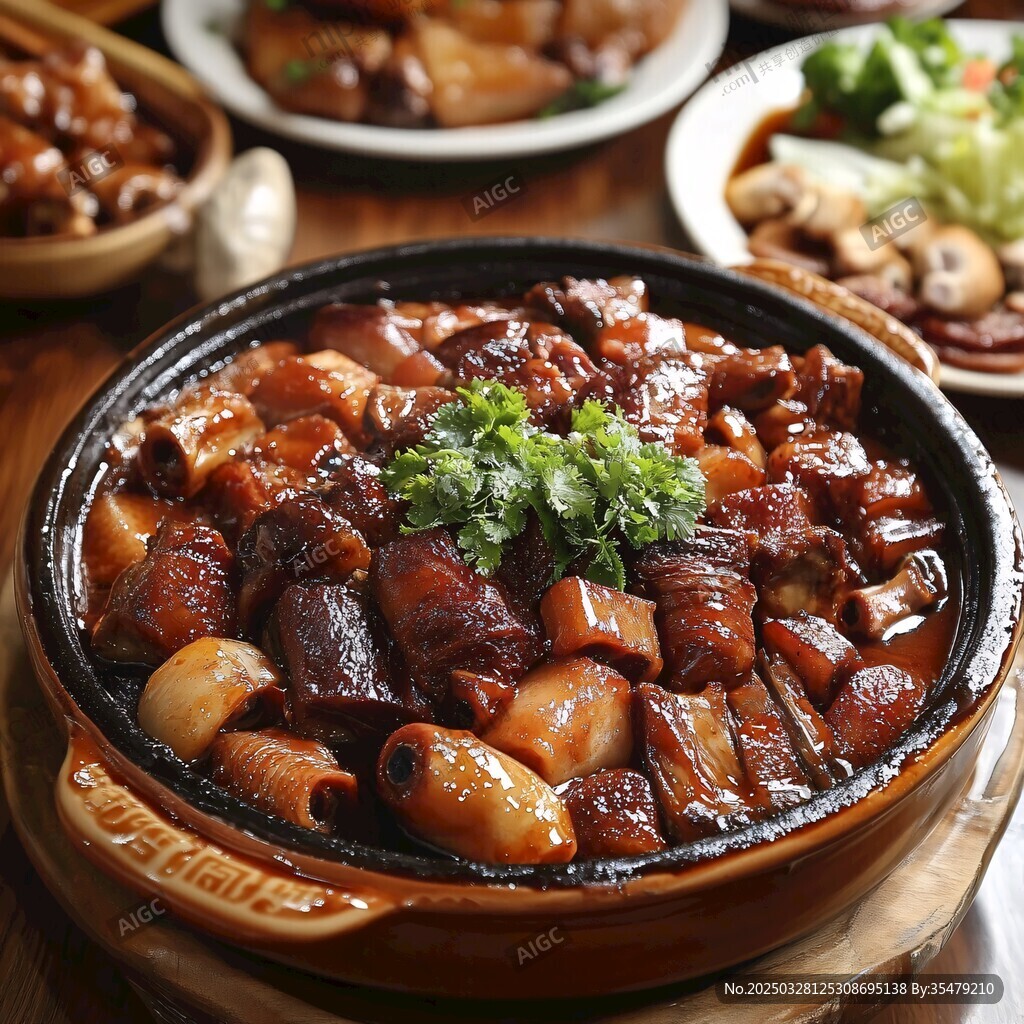 美味瓦罐紅燒肉
