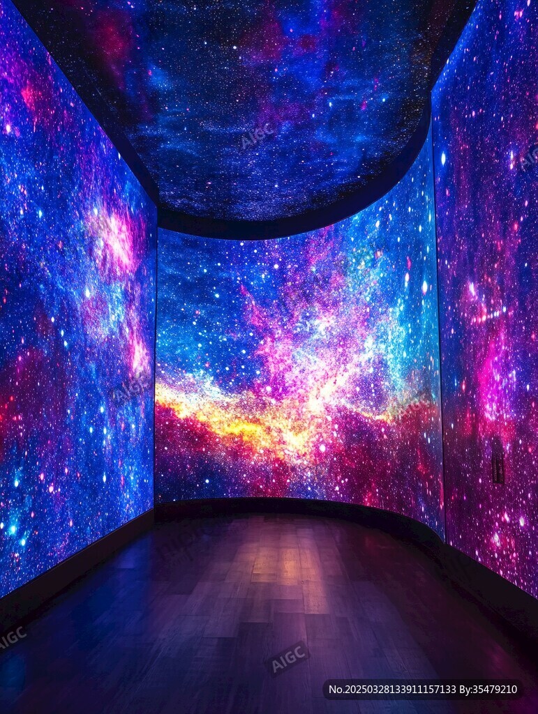 夢(mèng)幻星空主題沉浸式空間