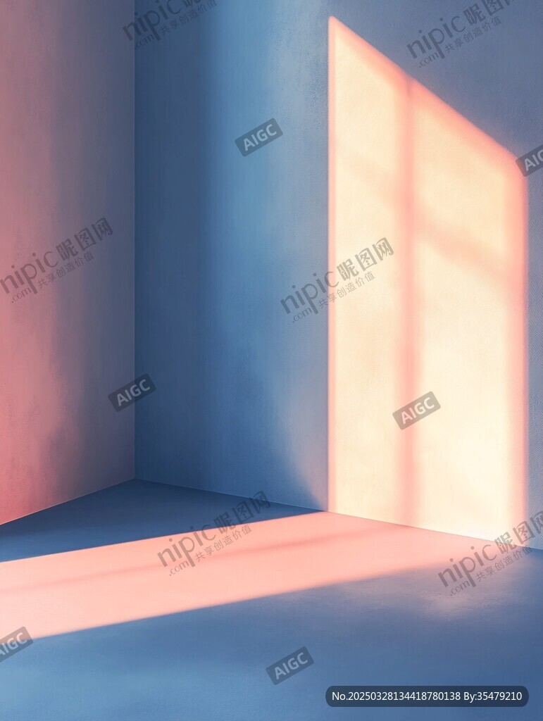 陽光灑入的靜謐角落空間