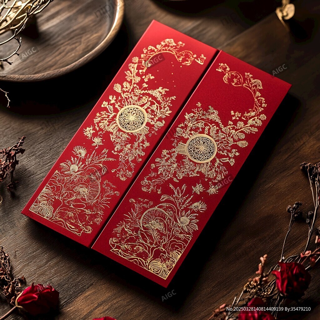 喜慶中式紅包 精致傳統(tǒng)風(fēng)