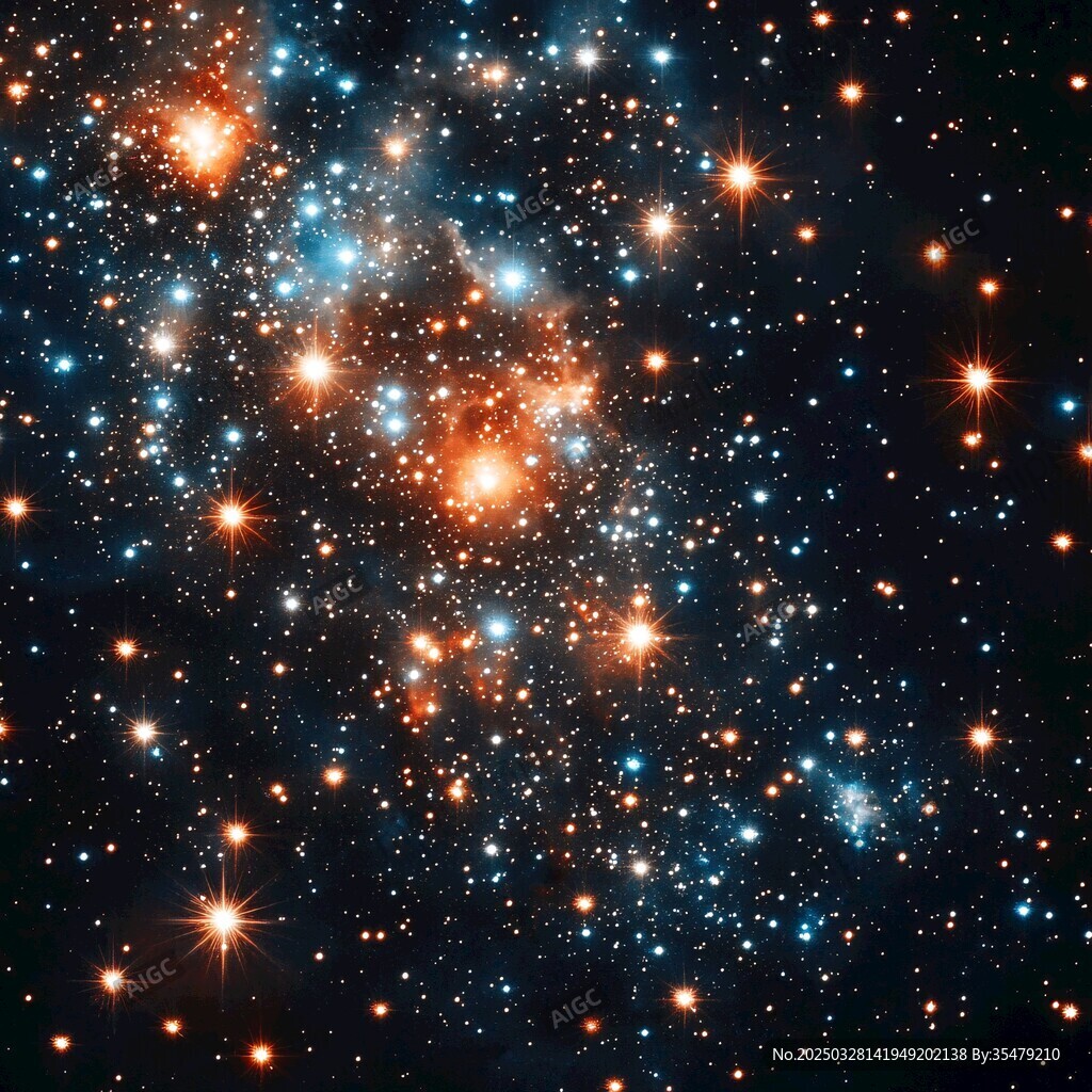 璀璨星空 夢(mèng)幻絢麗的宇宙圖景