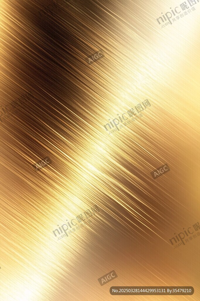 金色拉絲質(zhì)感背景紋理