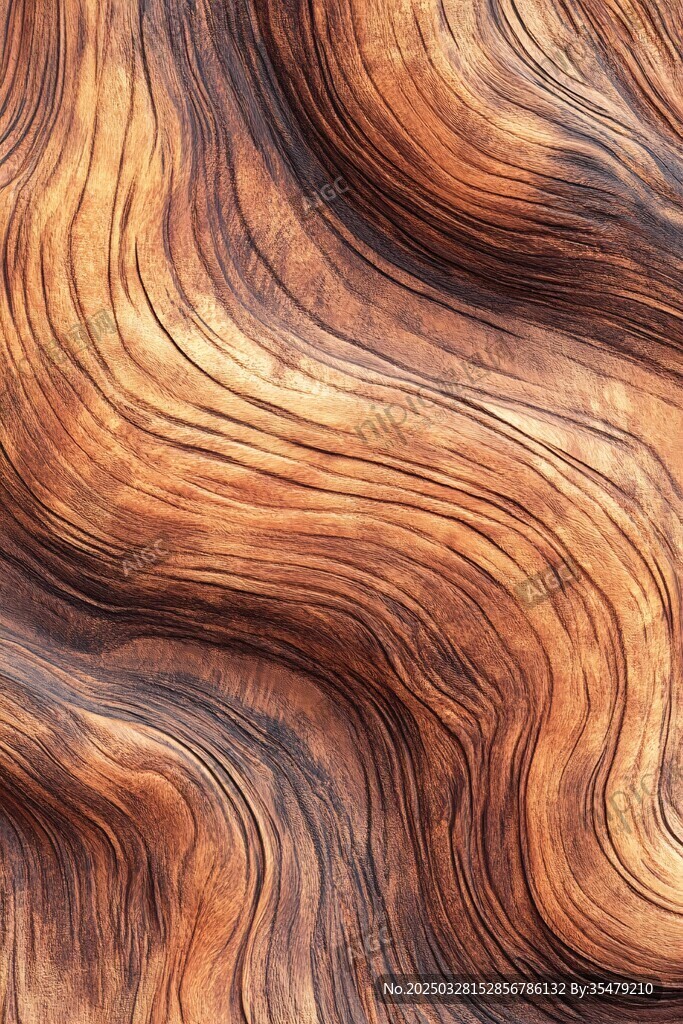 木紋波浪紋理藝術圖案