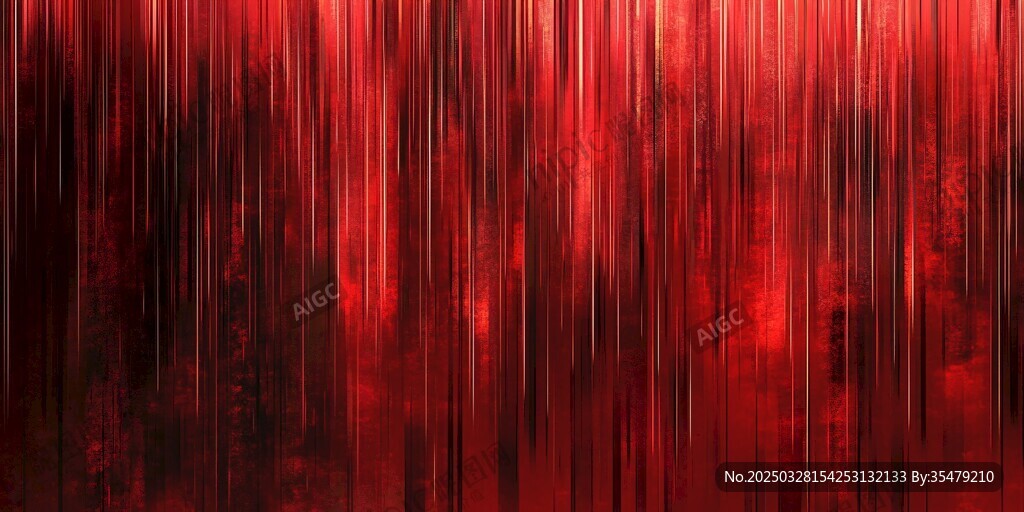 紅色垂直線條夢幻背景圖