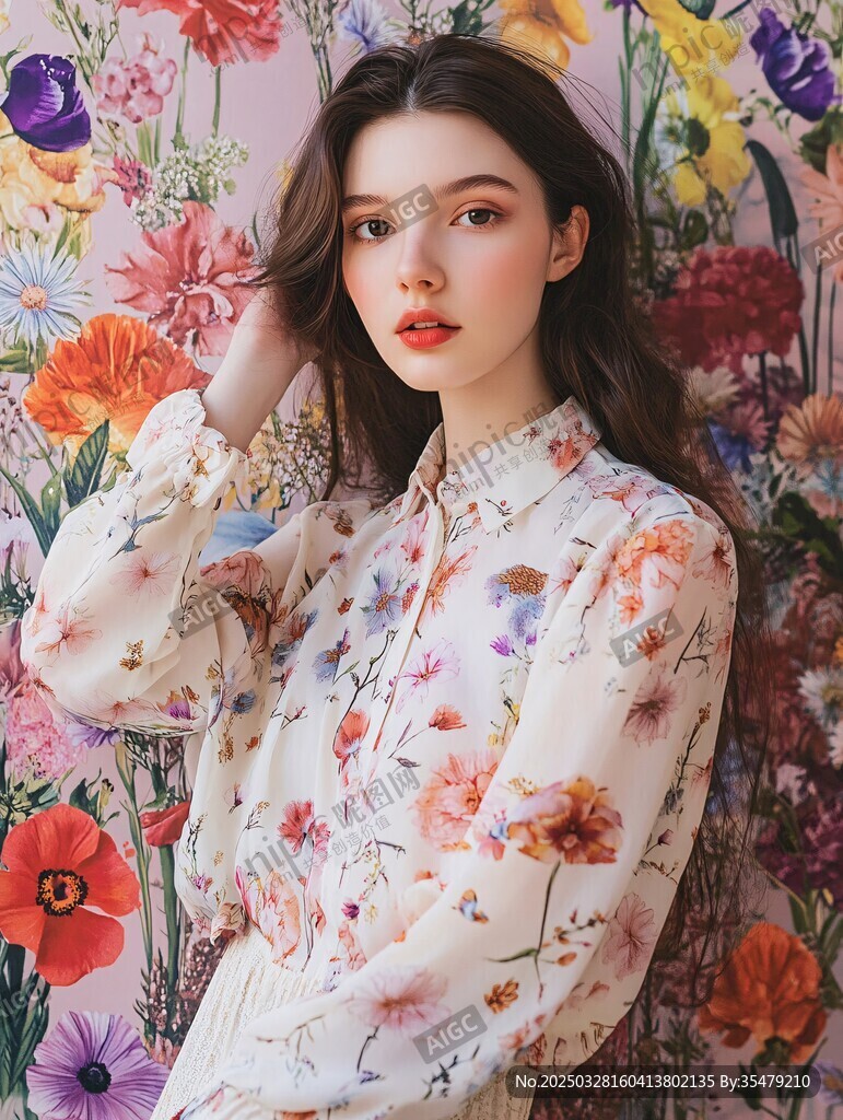花漾少女的浪漫時(shí)尚瞬間
