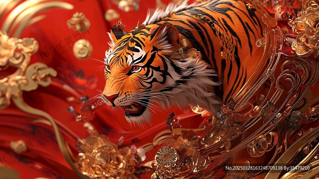 瑞虎賀歲 盡顯祥瑞之氣