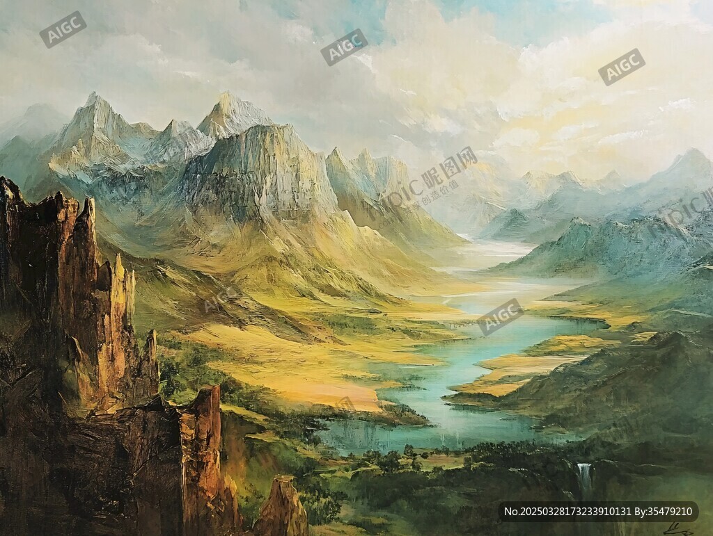 壯麗山河奇幻自然風光