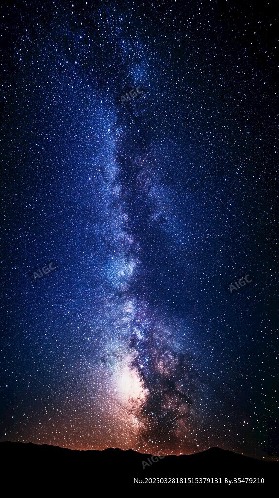 璀璨星河夜空美景