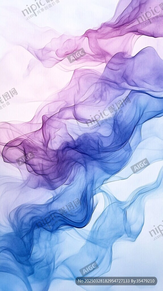 夢幻彩色煙霧飄動紋理
