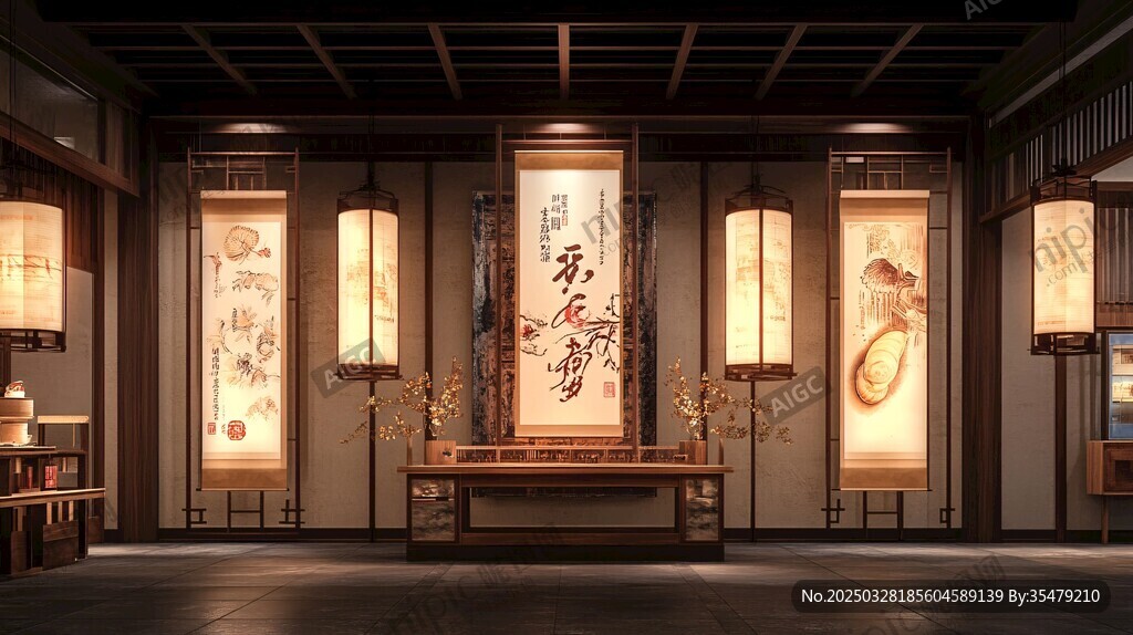 中式典雅廳堂 盡顯古韻