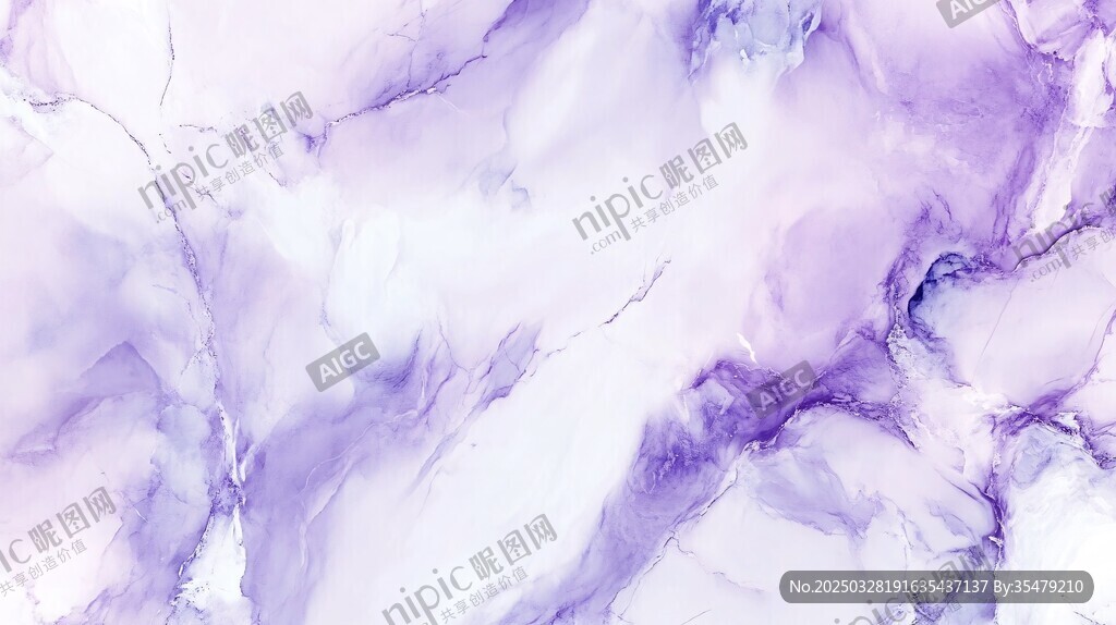 夢幻紫白大理石紋理背景