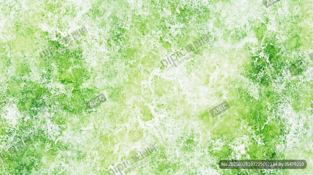 清新綠調(diào)水彩紋理背景