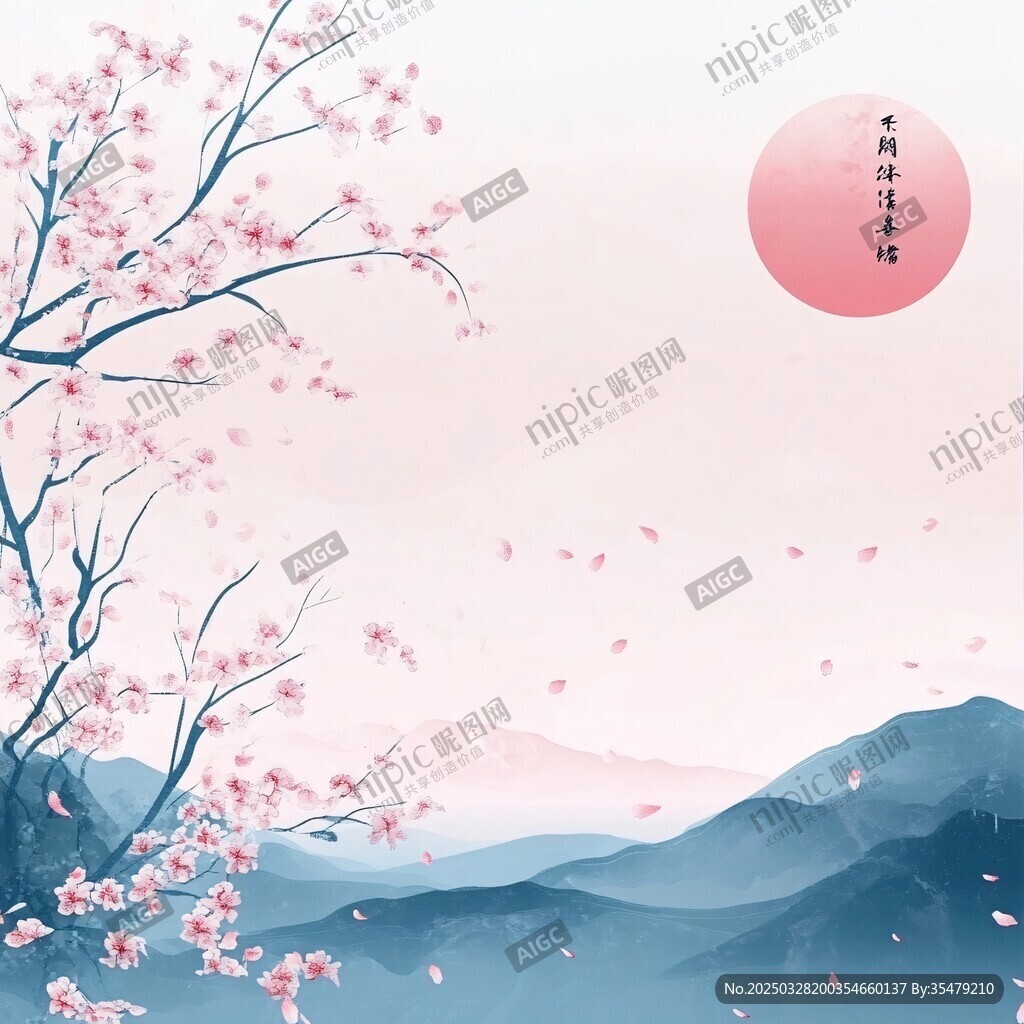 春日山景 繁花與明月共賞