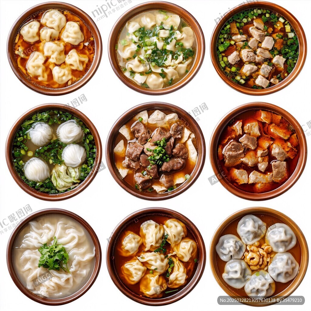 多樣美味湯面餛飩大集合