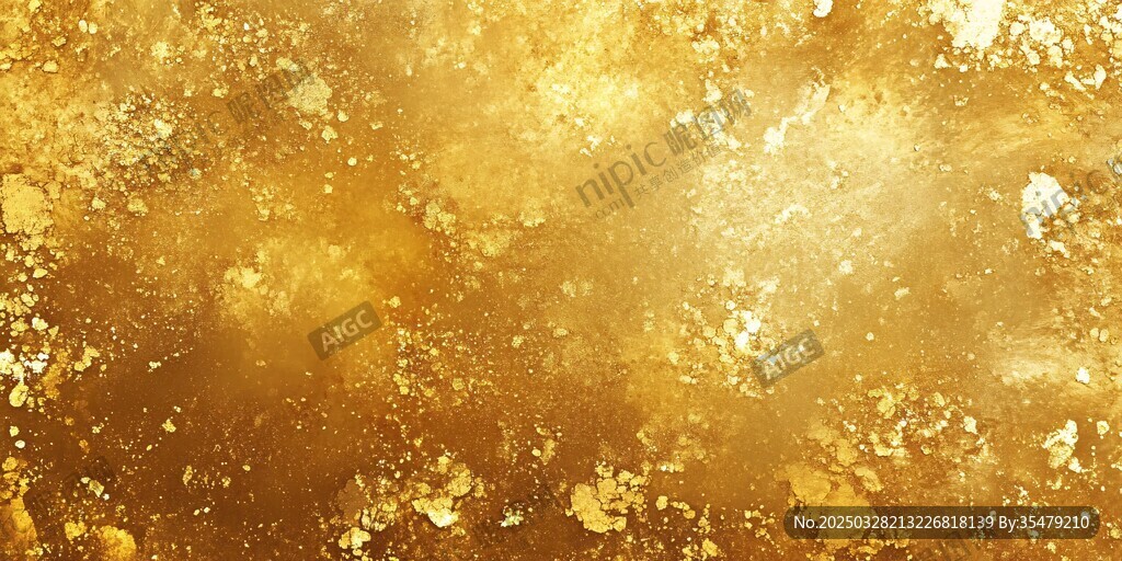 金色粒子夢(mèng)幻背景紋理