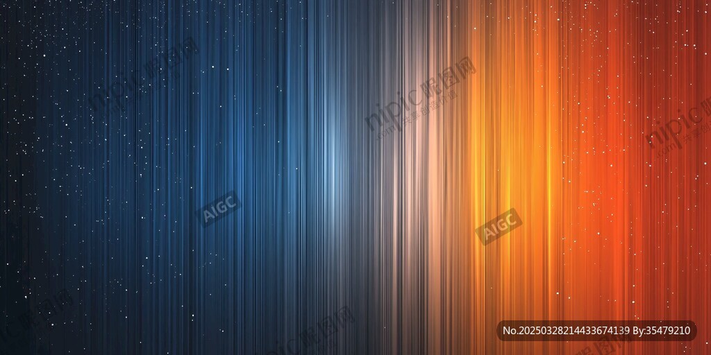 炫彩漸變條紋星空背景圖