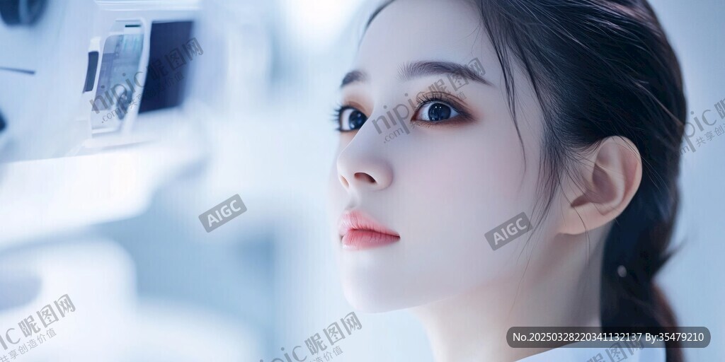 實驗室里的美麗科研女性